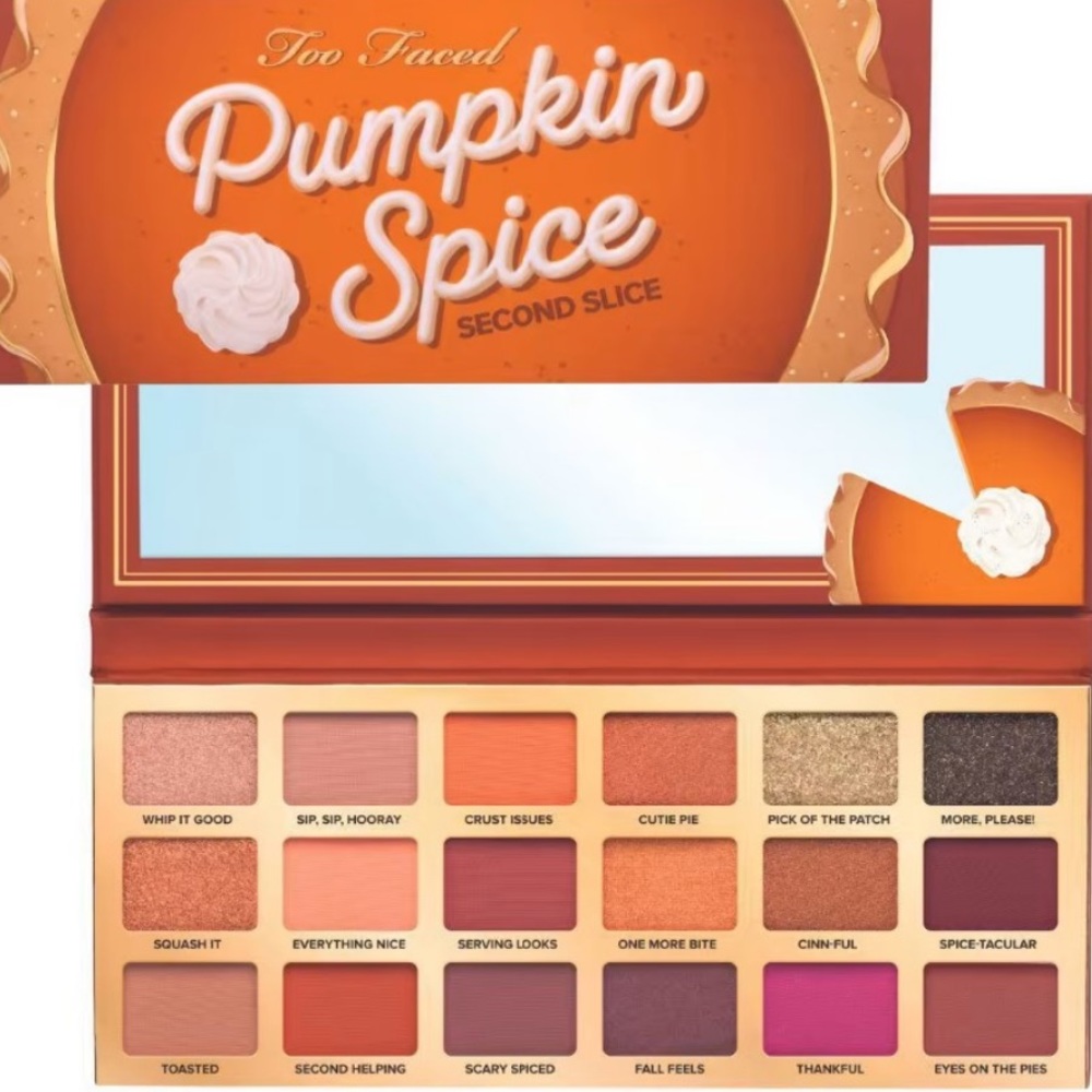 New Too Faced Pumpkin Spice Second Slice Eyeshadow Palette - Picture 16 of 17